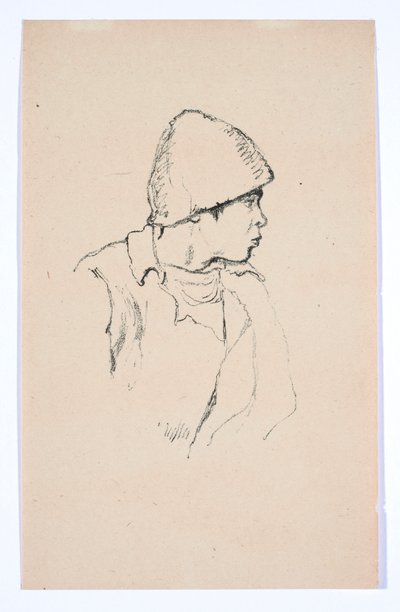 Jewish Boy by Hermann Struck